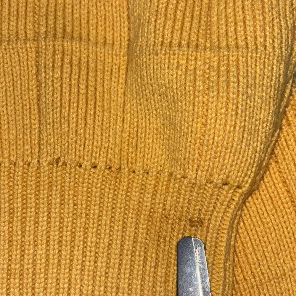 VTG 90S IZOD MENS‎ M 100% COTTON CABLE KNIT CASUAL PULLOVER SWEATER USA Made